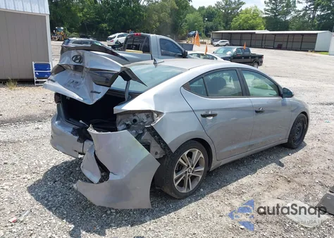 2017 Hyundai Elantra Limited из США, поврежденный, VIN 5NPD84LF6HH108459